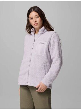 Columbia Women's West Bend Full Zip II Fleece Jacket -Lavender Pearl-M